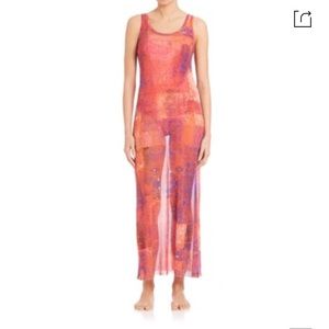 Fuzzi Jean Paul Gaultier begonia Sheer dress